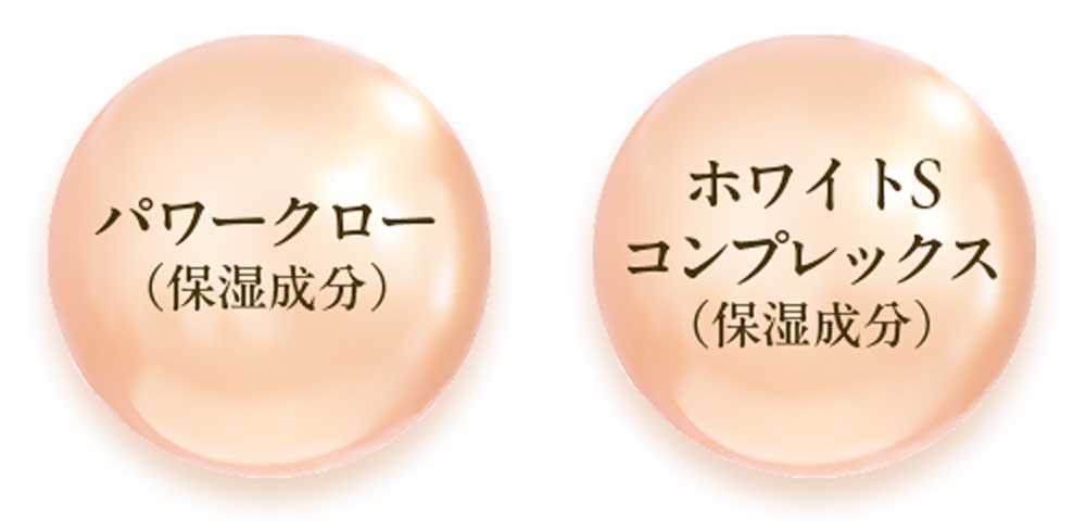 パワークロー（保湿成分）・ホワイトSコンプレックス（保湿成分）