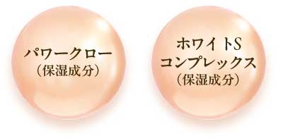 パワークロー（保湿成分）・ホワイトSコンプレックス（保湿成分）
